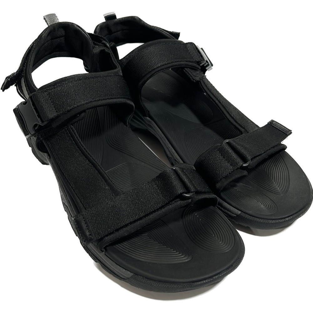 Ozark Trail Men’s Black Outdoor Trek Ankle Strap Sandals Sports Size 12